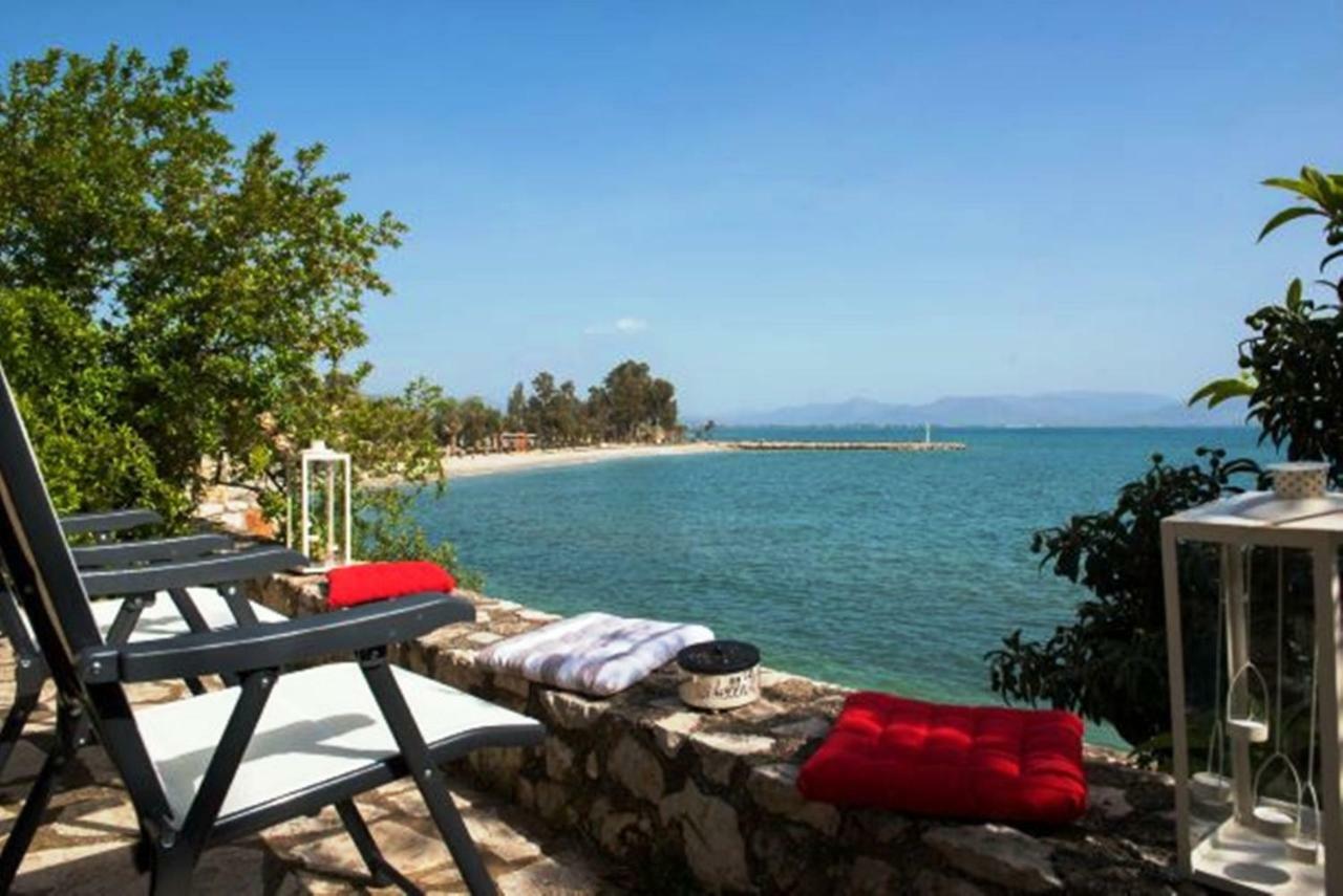 Seafront Apartment Ιι In Kiveri, Near Nafplion. Экстерьер фото