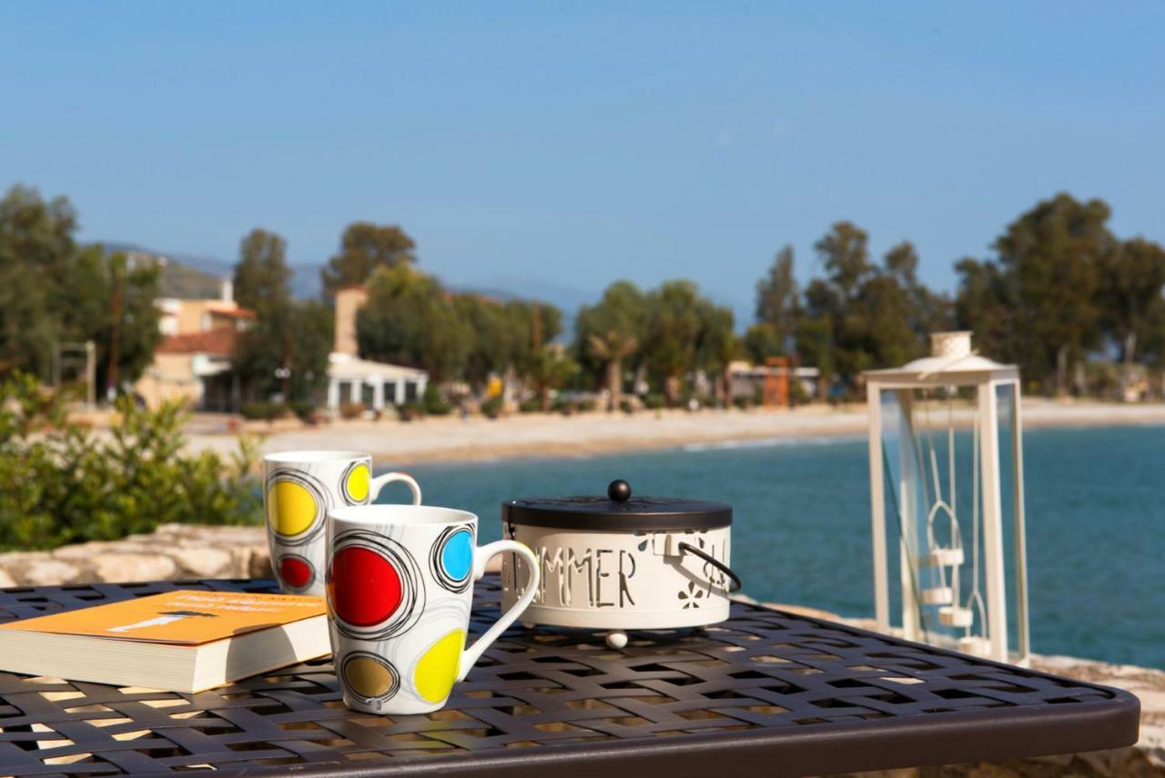 Seafront Apartment Ιι In Kiveri, Near Nafplion. Экстерьер фото